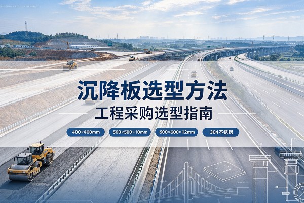 余杭沉降板选择方法