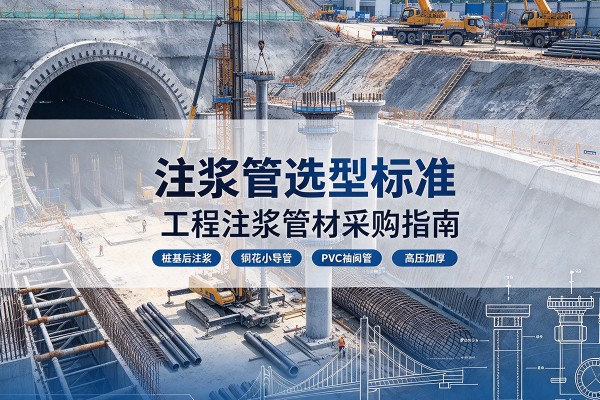 余杭注浆管选型标准