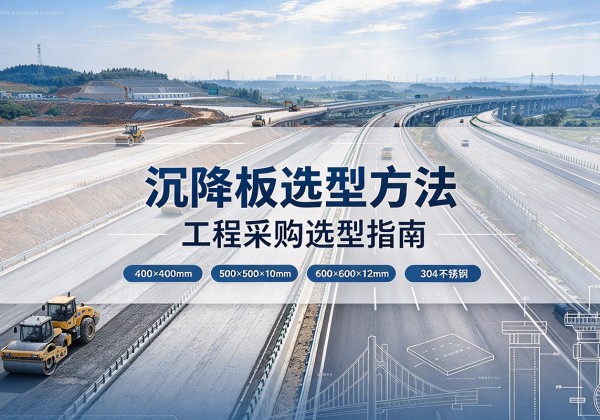 余杭沉降板选择方法